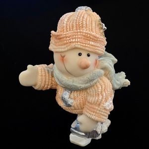 Jubilee Giftware Skating Snowman Figurine